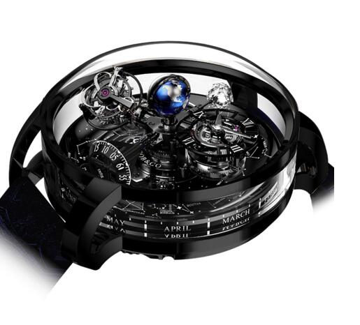 (image for) Jacob & Co ASTRONOMIA SKY BLACK GOLD AT110.31.AA.WD.A Replica watch
